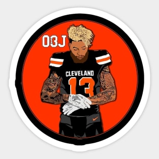 Odell Beckham Jr - OBJ Sticker